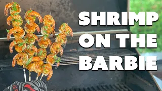 Shrimp on the Barbie | Grilled Shrimp Recipe with Basting Sauce