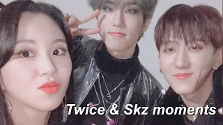 Felix the 10th members of Twice (Twice and Stray kids moments part.2 )