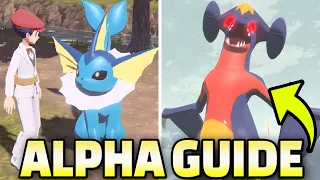 😱 ALL Alpha Pokemon & Where To Find Them in Pokemon Legends: Arceus!