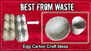 DIY || Egg Carton Craft Ideas