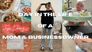 DAY IN THE LIFE OF A MOM & BUSINESS OWNER