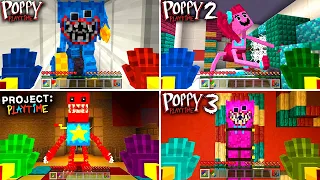 Poppy Playtime - All Chapters | Full Gameplay in Minecraft PE [addon & map download]