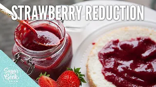 How to make a strawberry reduction