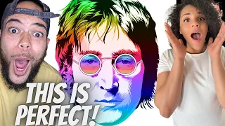 THE PERFECT SONG!! John Lennon -  Imagine | REACTION!