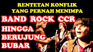 RENTETAN KONFLIK YANG PERNAH MENIMPA BAND ROCK CCR HINGGA BERUJUNG BUBAR