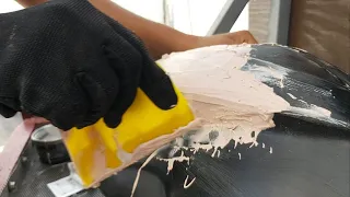 Reparar y Pintar  los plásticos de tu moto NUNCA FUE TAL FÁCIL