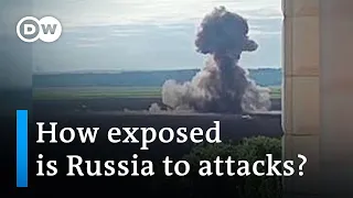 'Attempts to intimidate Russia': Is the war moving closer to Russian soil? | DW News