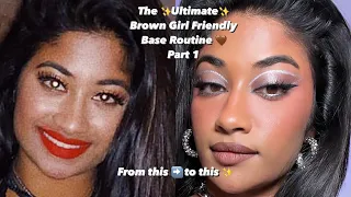 The ✨ULTIMATE✨ Brown girl friendly base routine 🤎 All products listed in the description 💋