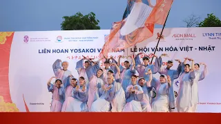 [4K][ISSHIN EN] VIETNAM YOSAKOI FESTIVAL 2024 - HỌA SẮC TÚ CẦU - TURN CHIỀU CN