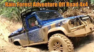 Land Rover Defender 130 Pickup Trucks | Rain Forest Adventure Off-Road 4x4