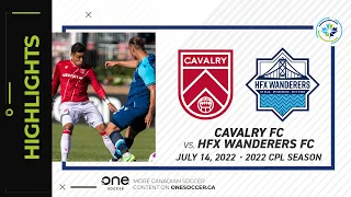 HIGHLIGHTS: Cavalry FC vs. HFX Wanderers FC (July 14, 2022)