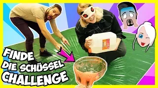 FINDE DIE SCHÜSSEL = DU GEWINNST! Wer kann die Blind Slime Challenge gewinnen? Nina vs. Kaan