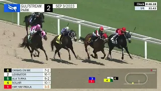 Gulfstream Park Carrera 2 - 3 de Septiembre 2023