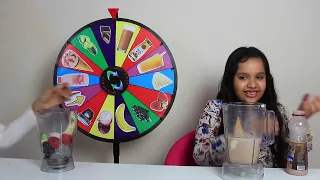 تحدي عصير الفواكه المثلج بعجلة الحظ الغامضة مع شفا   Mystery Wheel Of Smoothie Challenge