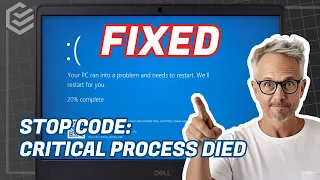 [SOLVED] Critical Process Died Blue Screen Error❌| How to Fix CRITICAL PROCESS DIED on Windows 10/11