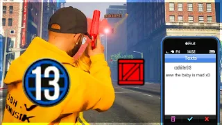 My Level 13 Account Humiliated This Cargo Griefer on GTA 5 Online (Tragic Quit)