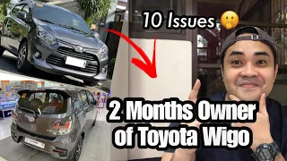 TOYOTA WIGO 2023 OWNER POV AFTER 2 MONTHS 10 ISSUES | Jaden Yael