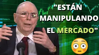 💥Charlie Munger: "La manipulación del mercado que estamos viviendo actualmente es increíble"