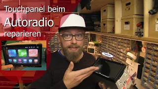 Reparatur: Touch-Panel beim Autoradio XOMAX