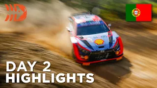 5 Second Battle for the Win - Day 2 Highlights from Rally Portugal 2022