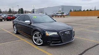 2013 Audi S8 Barrington, North Barrington, South Barrington, Palatine, Barrington Hills, IL G23029A