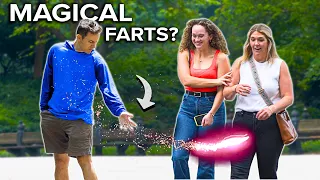 FUNNY Fart Prank! Throwing Fart PIXIE DUST?