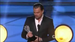 Leonardo Dicaprio WINS Critics Choice Awards 2014   Leonardo DiCaprio Acceptance Speech