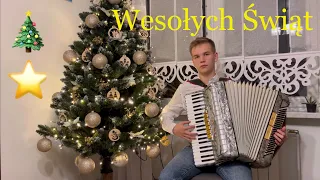 🎄Dzisiaj w Betlejem🎄- na akordeonie Manfrini 120 #kolędy #najpiękniejszepolskiekolędy