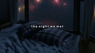 lord huron - the night we met (slowed + reverb)