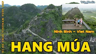 Hang Mua - Ninh Binh. Hang Mua Ecolodge - Miniature Great Wall of Vietnam Full 4k