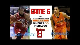 ✅ PBA 2K20 | Ginebra vs Meralco | Game 5 PBA Finals
