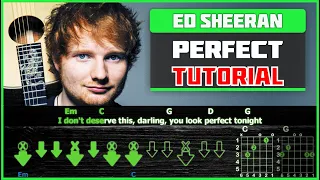 Ed Sheeran - Perfect | Guitar Tutorial | Acoustic Cover