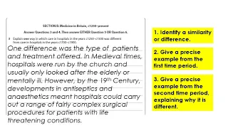 Edexcel GCSE History: Medicine in Britain walkthrough