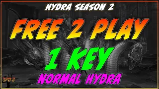 Free 2 Play 1 Key Normal Hydra | Test Server | Raid Shadow Legends