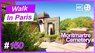 Montmartre Cemetery, Paris, France