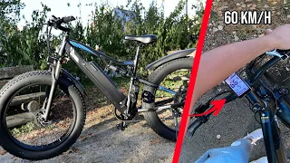 CE VÉLO ÉLECTRIQUE DÉPASSE LES 60KM/H ?! UNE FUSÉE 😱