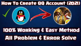 How To Login Game For Peace 2021 |How to Create QQ Account🔥