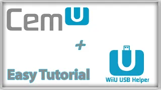 How to install Cemu 2.0 on PC to play Wii U games! + How to Install And  Use Wii u USB helper