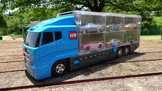 13 Disney Cars & Takara Tomy Cleanup Blue Convoy!