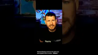 Michael bisping takes his glass eye out