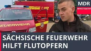 Flut-Katastrophe: Feuerwehrleute aus Grimma und Colditz helfen in Ahrweiler | Doku