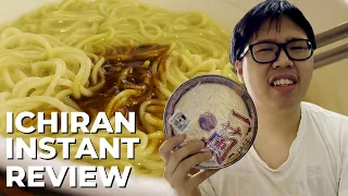 Famous Ichiran Instant Cup Ramen Review! Overrated or Amazing?