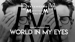 Depeche Mode World In My Eyes  offering to Mr. Andy Fetcher (Memento Mori Full Screen Recreation)