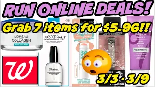WAGREENS ONLINE DEALS (3/3 - 3/9) | **Grab 7 Items for $5.96!
