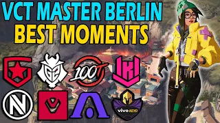 BEST MOMENTS OF VCT MASTERS BERLIN - (BEST ACES, CRAZY CLUTCHES, FLICKSHOTS)