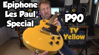 Epiphone Les Paul Special Electric Guitar - TV Yellow - 2020 - Inspired By Gibson Line