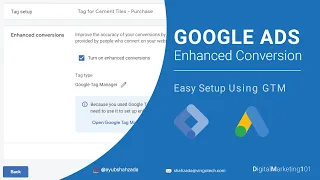 Google Ads Enhanced Conversion Setup Using GTM | Very Easy to Implement