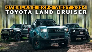 Best of Overland Expo West 2024! Top 3 Land Cruiser Builds by Westcott Designs