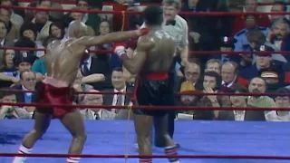 ON THIS DAY! - MARVIN HAGLER STOPS PREVIOUSLY UNBEATEN FULGRNCIO OBELMEJIAS (FIGHT HIGHLIGHTS)