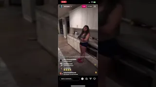 Blueface Records Chrisean Rock and Jaidyn Alexis Trashing House